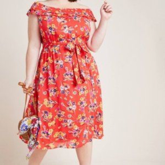 Anthropologie Dresses & Skirts - Anthropologie Conversations 47 of 52 Floral Dress